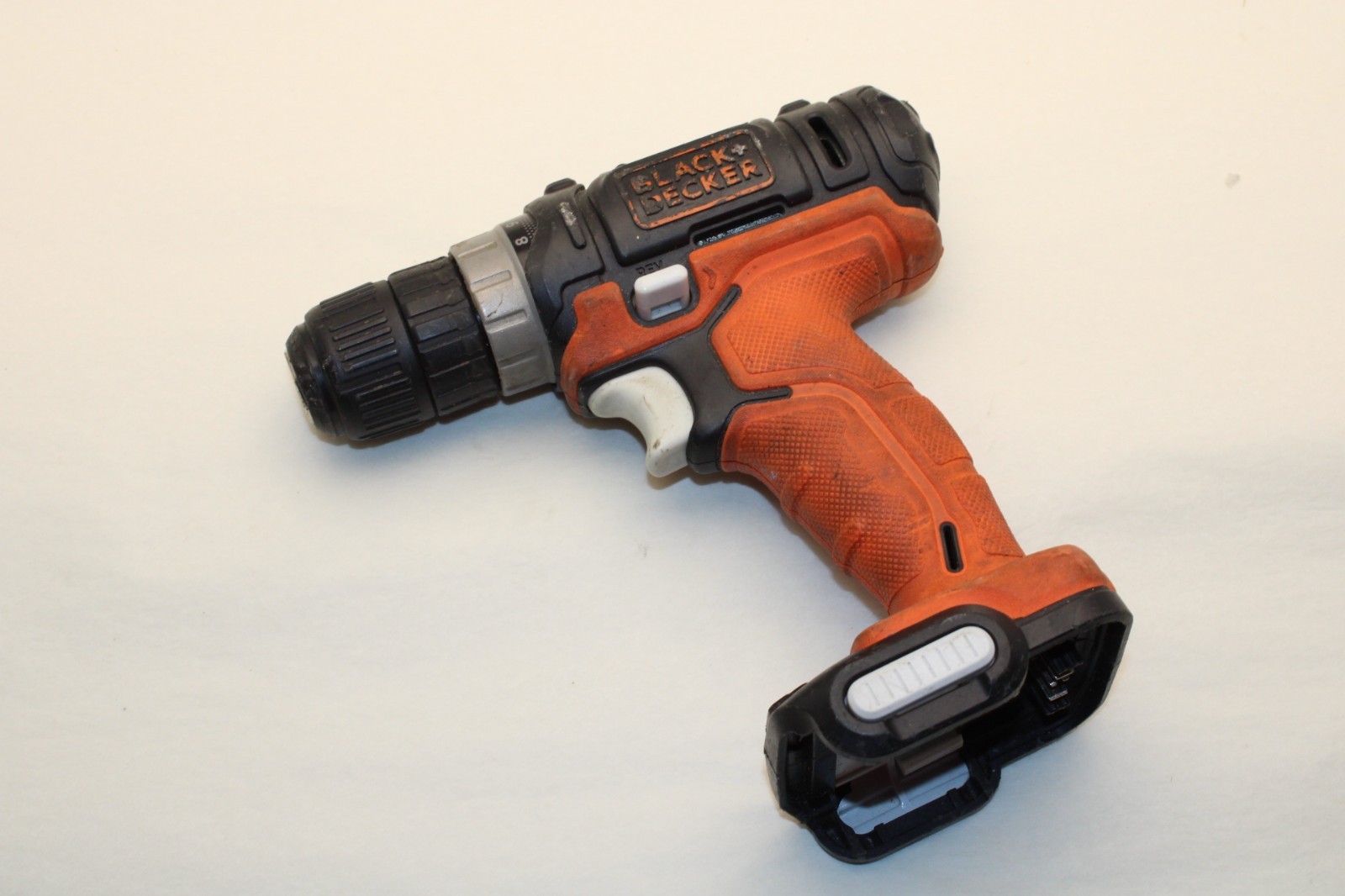 Black Decker BCD701 12V Li-ion Cordless Compact Drill Driver BARE TOOL - working