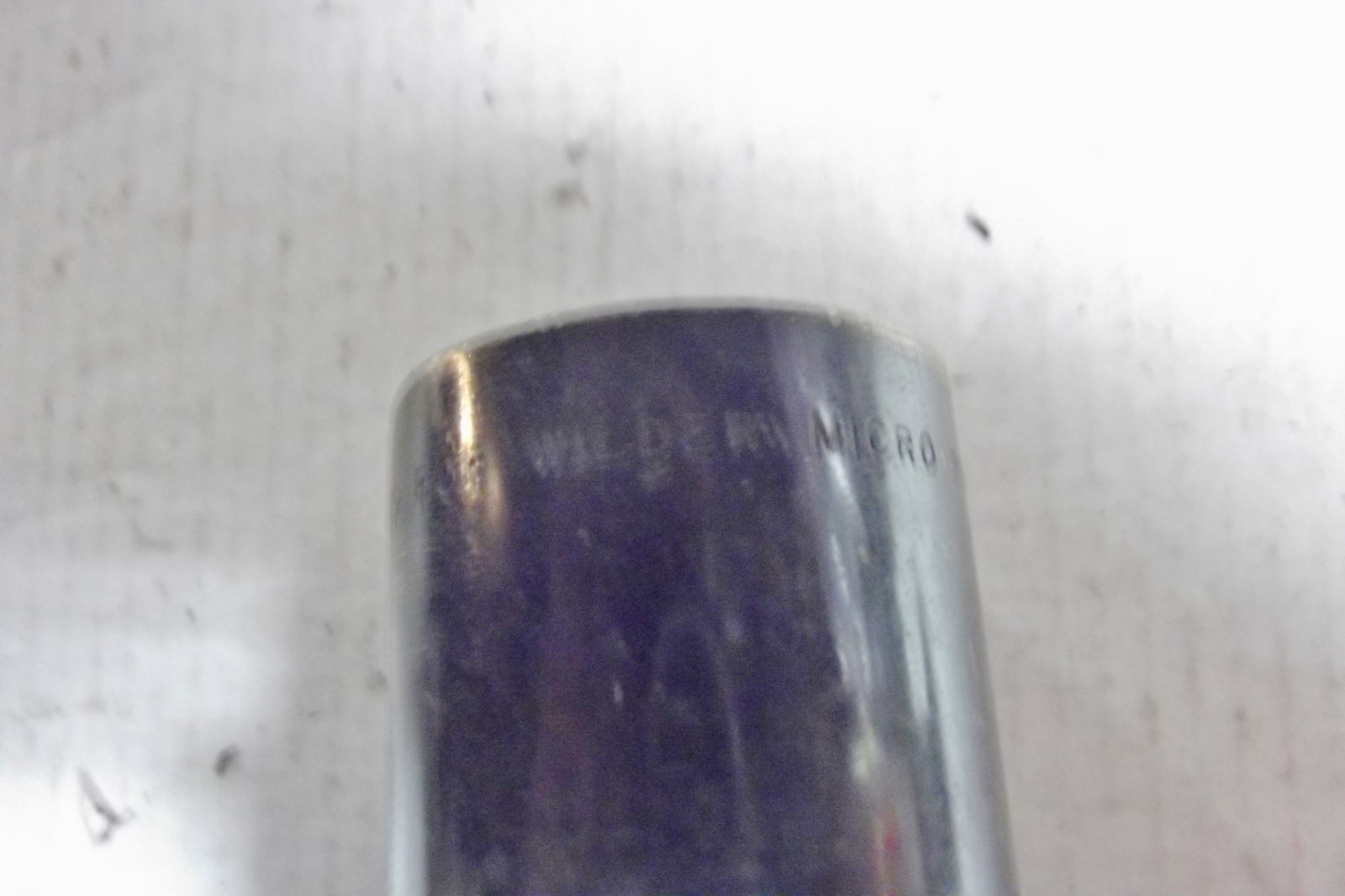 WILDER MICRO 14" VERTICAL COMPARATOR 10 POWER LENS USED SEE PICS.