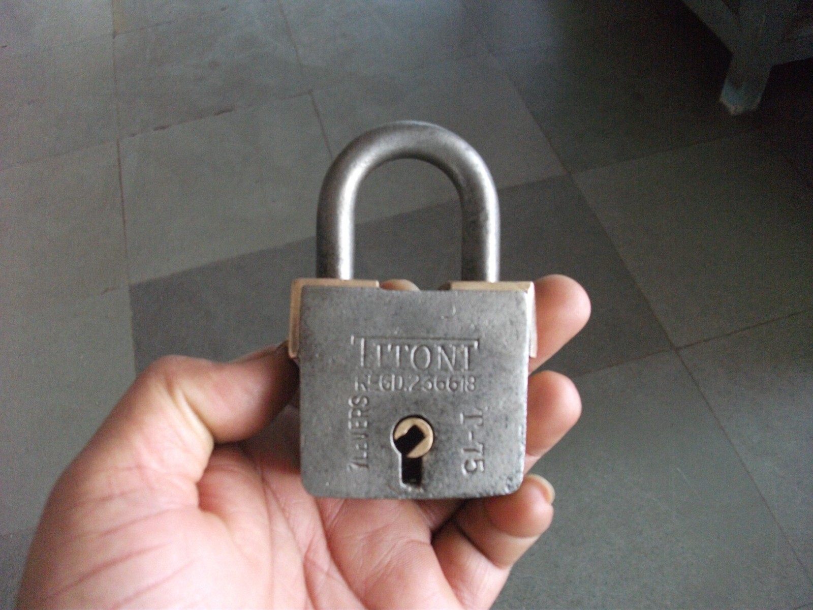 4 Pc Vintage Iron Different Shape Solid Handcrafted Heavy Padlock
