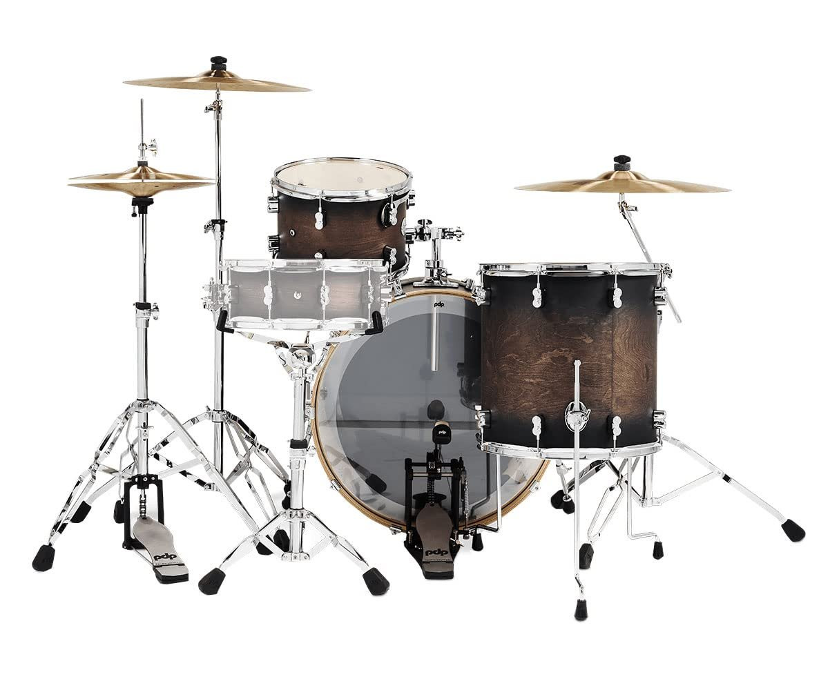 PDP Concept Maple 3-Piece Rock Shell Pack - Charcoal Burst