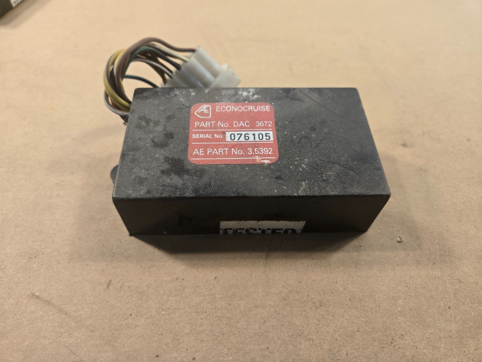 Jaguar XJ6 S3 Cruise Control Module DAC3672