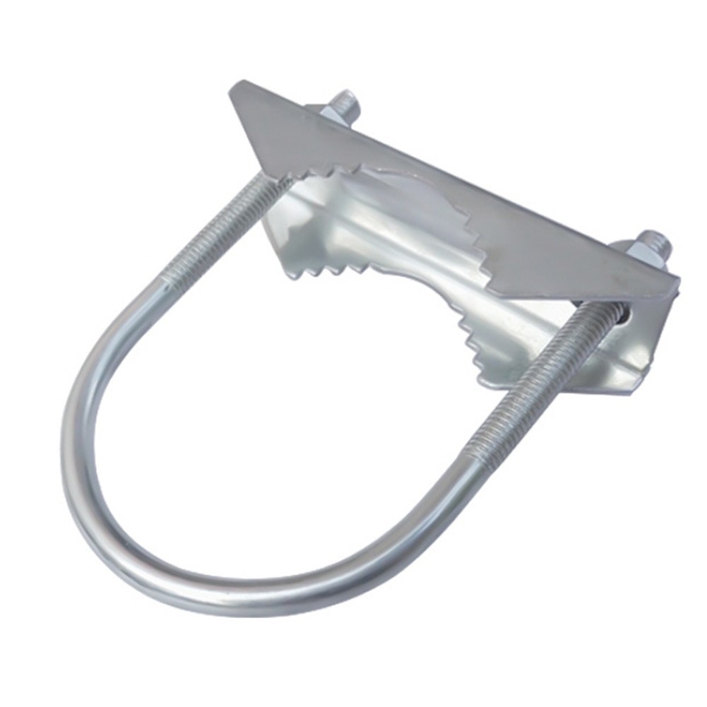 Strong Mast Clamp Bracket for Mounting Pipes with U Bolt