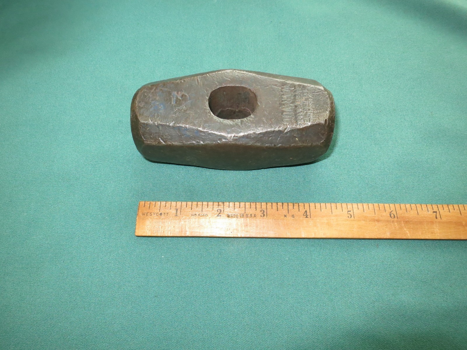 Vintage Warwood 3lb Mini Sledge Hammer, 4" Head 1-1/2" faces