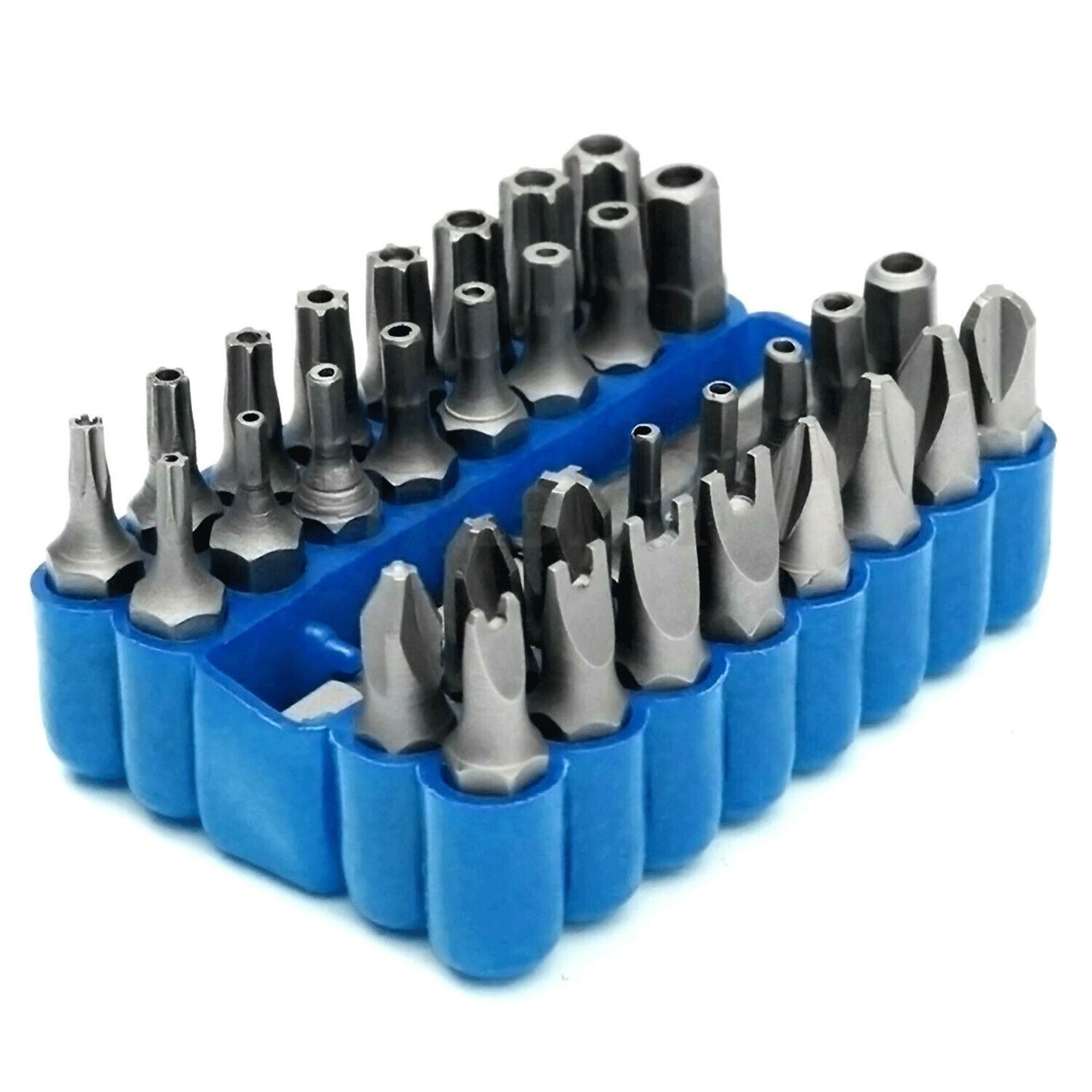 33 Tamper Proof Security Torq Hex Star Spanner Tri Wing Screwdriver Kit