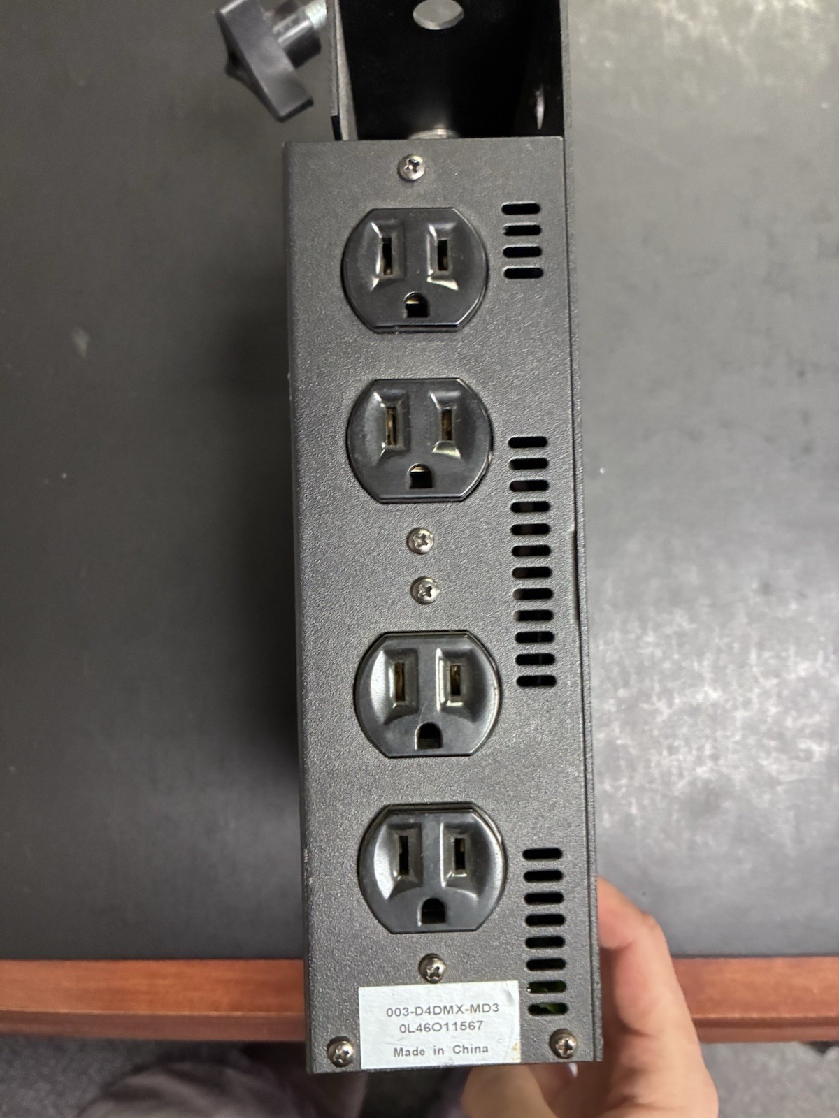 Leviton D4DMX-MD3 4-Channel Programmable Dimmer Pack