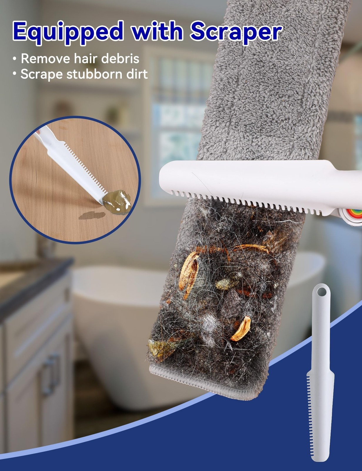 CTIME 80" Window Washing Kit with Extension Pole : Professional Window Cleane...