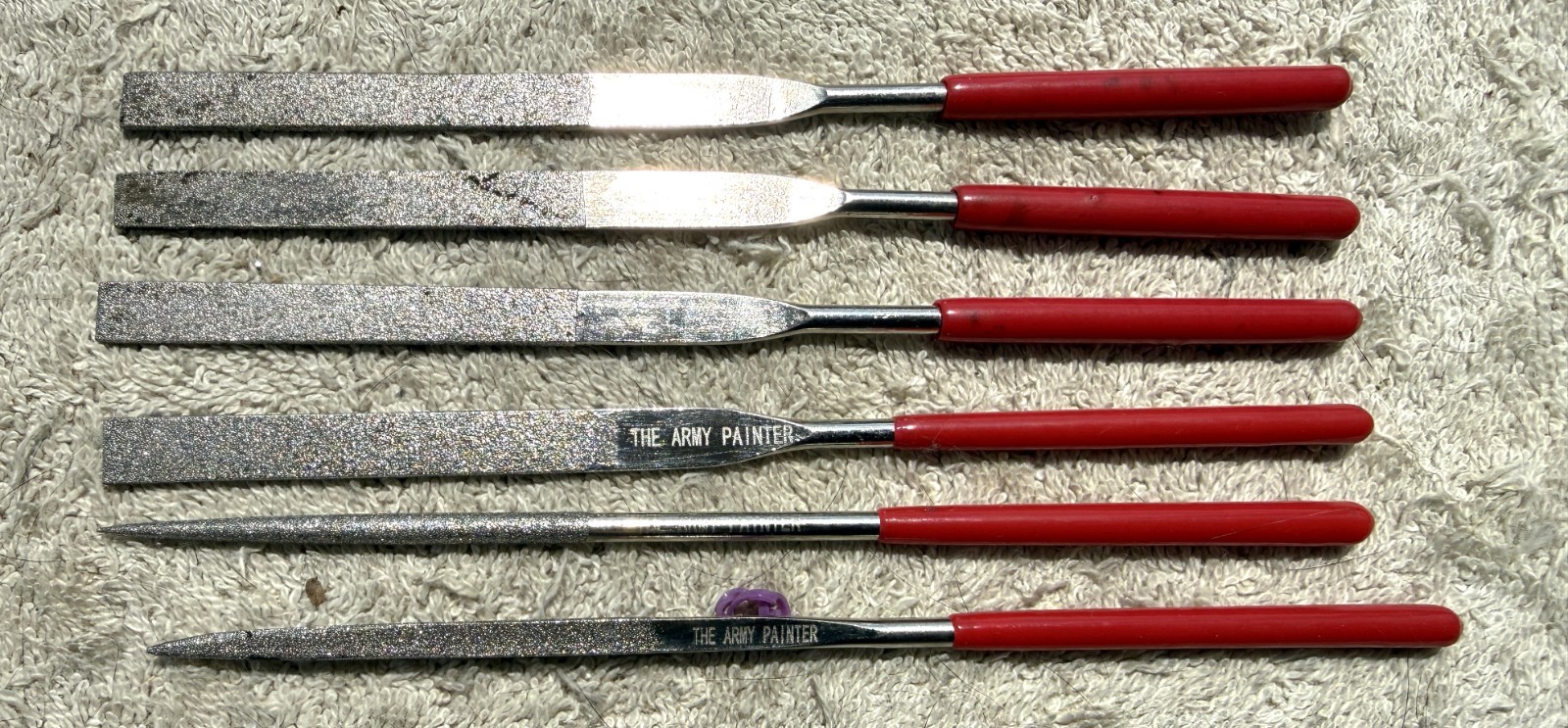 LOT OF SIX, THE ARMY PAINTER MINIATURE AND MODEL FILES  - AS PICTURED