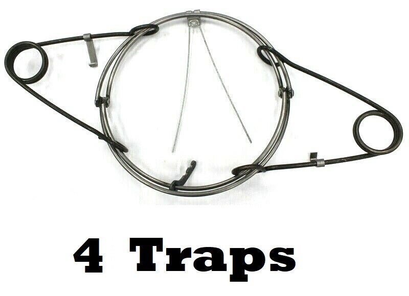 4 RBG #440 Round Body Grip Trap Bodygrip Trapping Supplies 4 Traps