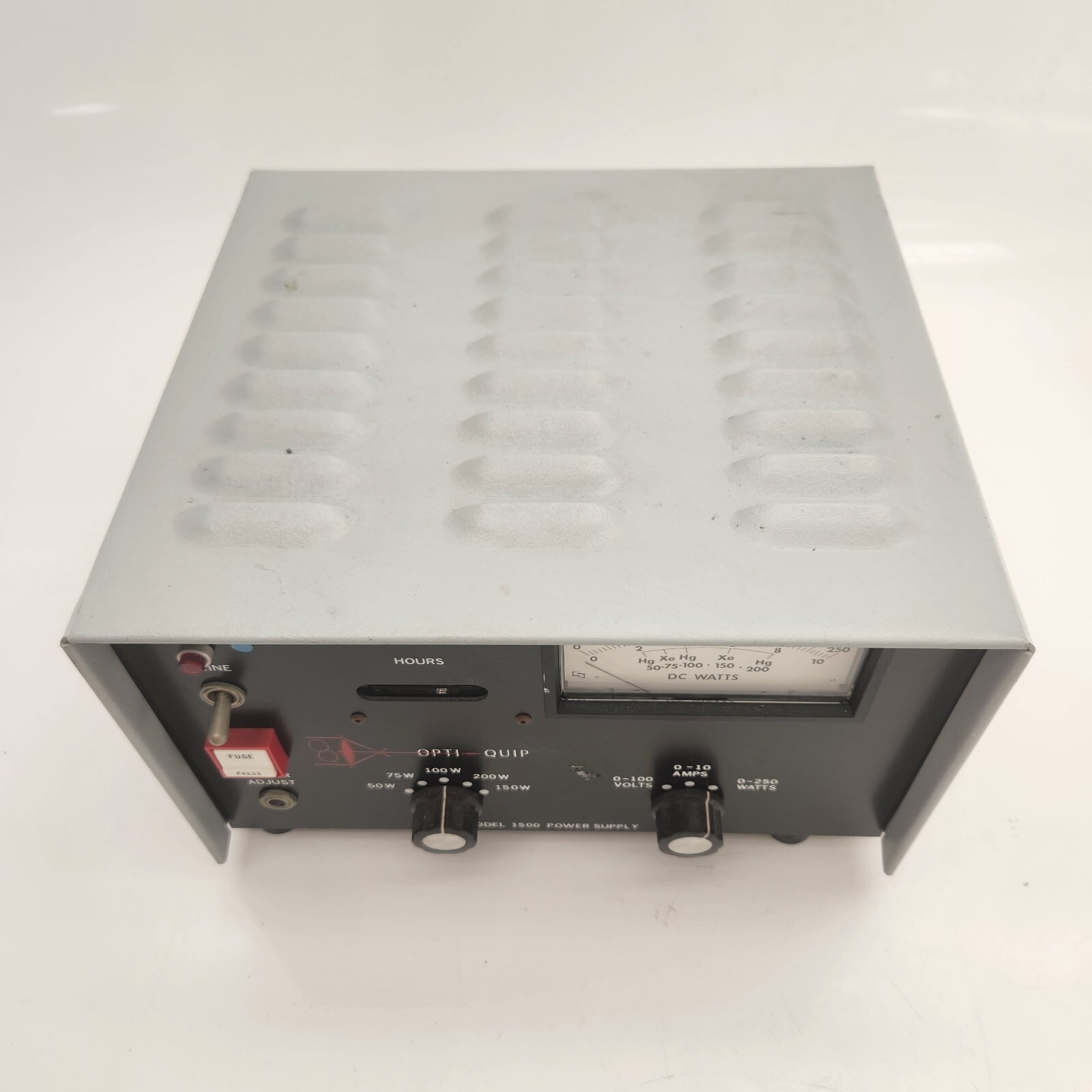Opti-Quip 1500 DC Power Supply | Powers On, Untested