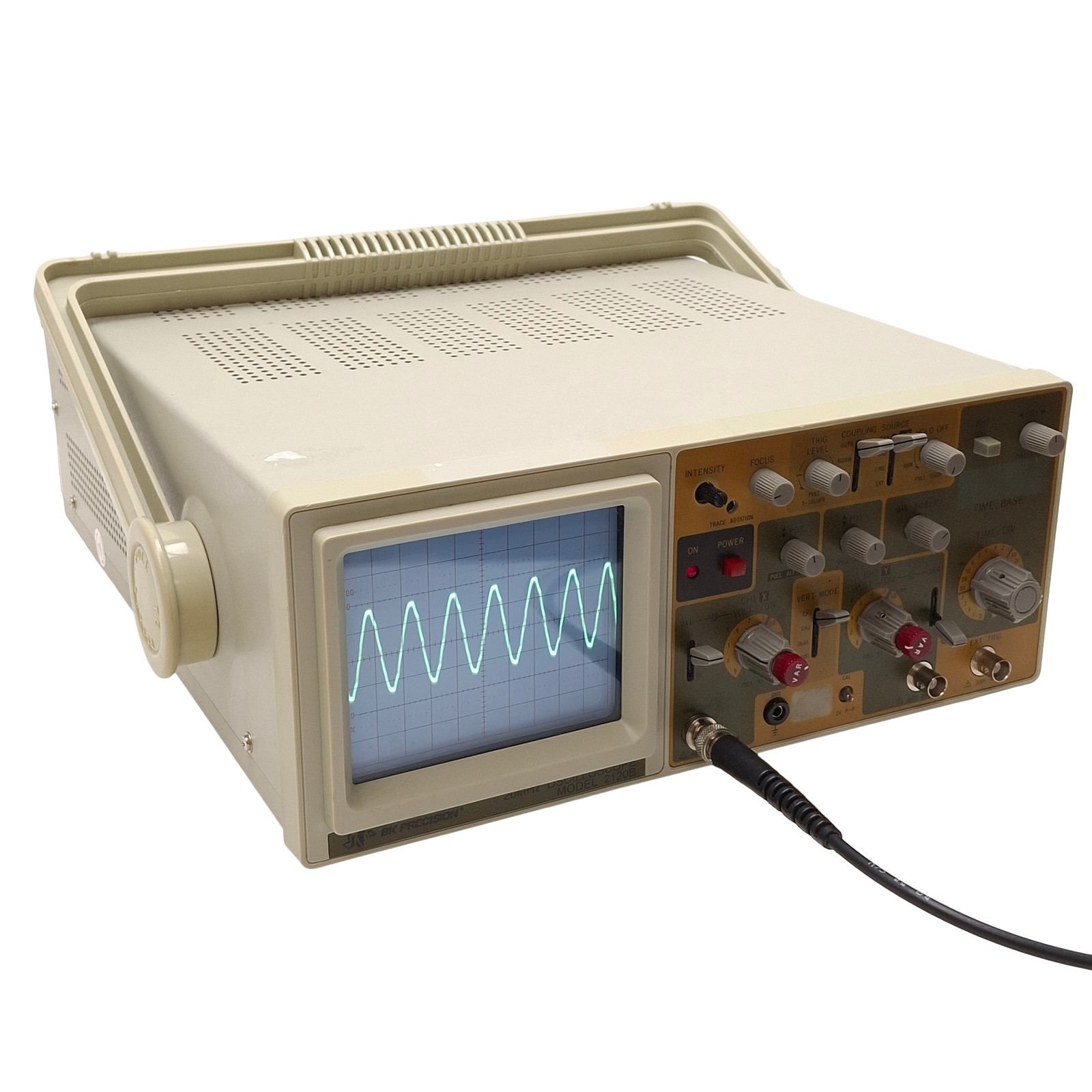 BK Precision 2120B Dual-Trace Oscilloscope, 2-Channel, 20MHz, 110/125/220/240VAC