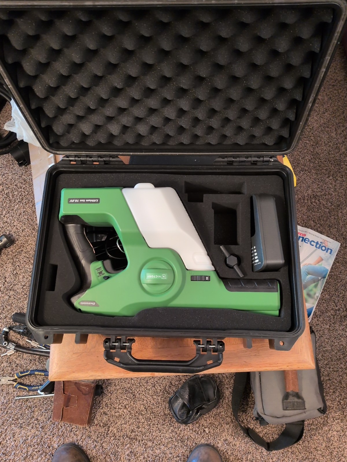 VICTORY INNOVATIONS VP200ESK  CORDLESS ELECTROSTATIC SPRAYER - NO BATTERY