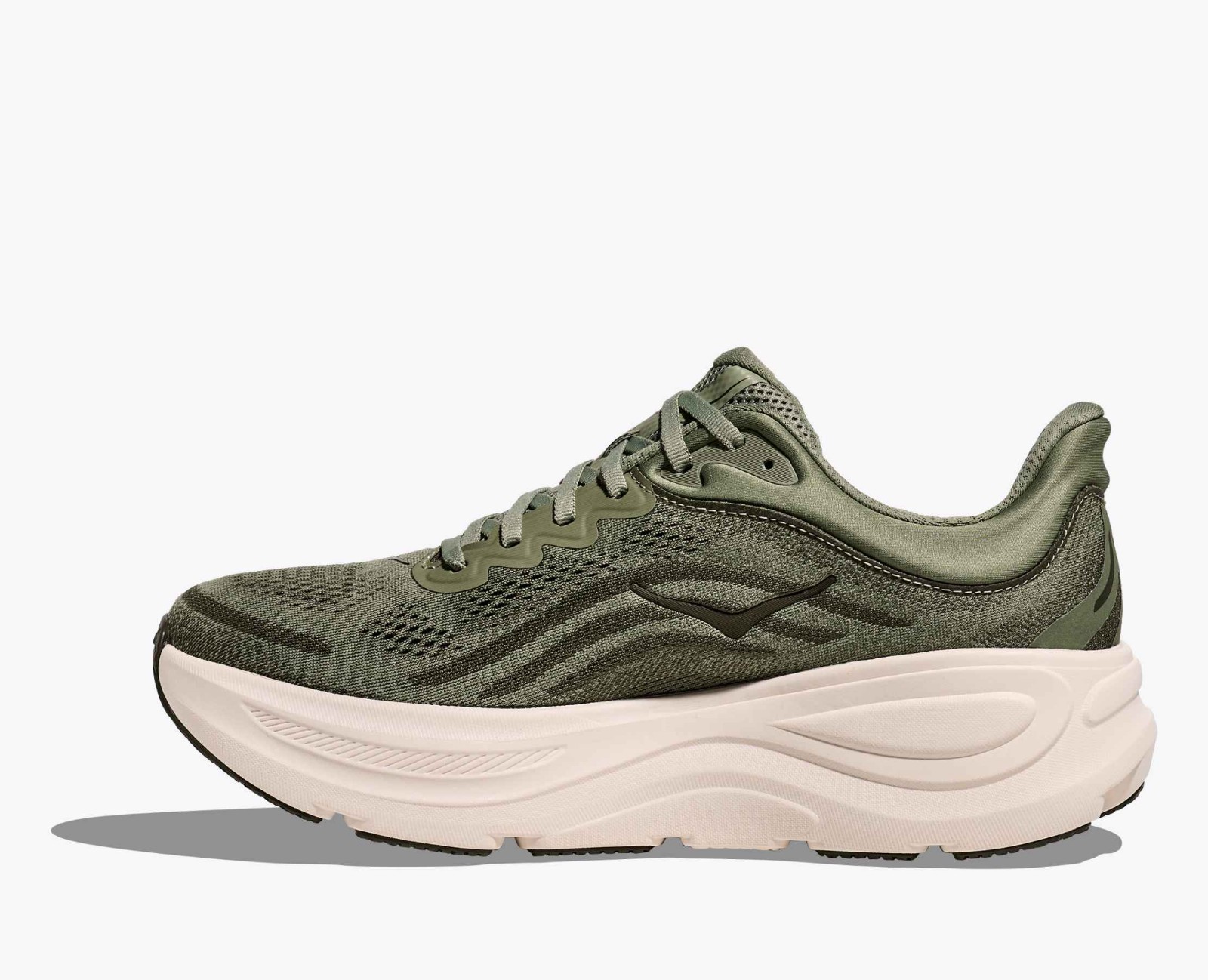 Hoka Bondi 9 Men Shoe Running Sneaker Green Trainer Comfort Soft USA