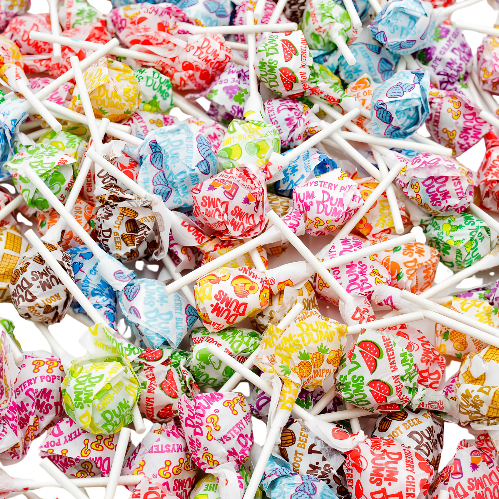 Dum Dums Original Mix Lollipops 2 LB Bulk Assorted Candy Made in USA
