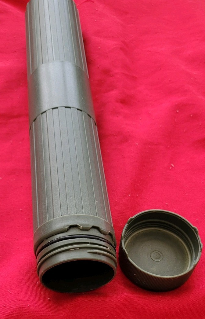 Used Signal Flare Canister Empty