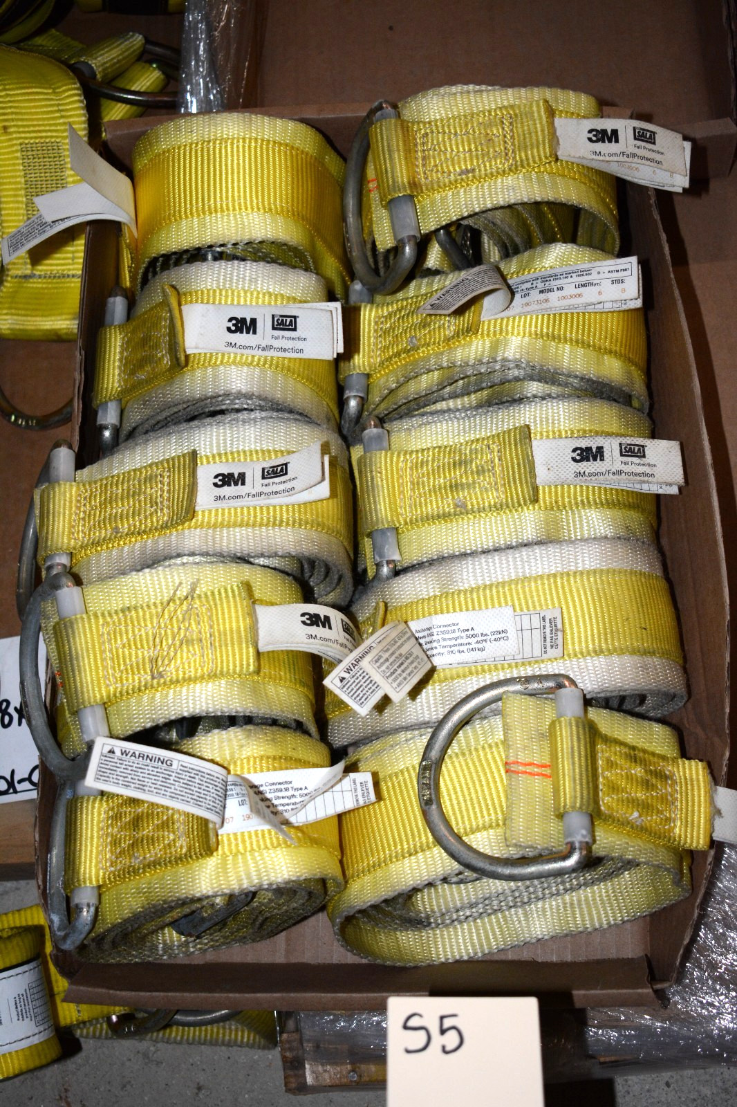 Lot of 10 – 3M DBI-SALA #1003006 Pass-Through Anchor Straps – 6ft Polyester Fall