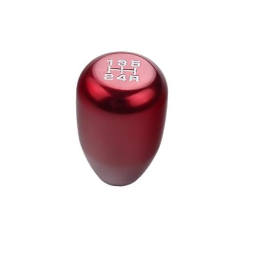 JDM Universal 5 Speed Manual Shift Knob M10x1.5 Screw On Red