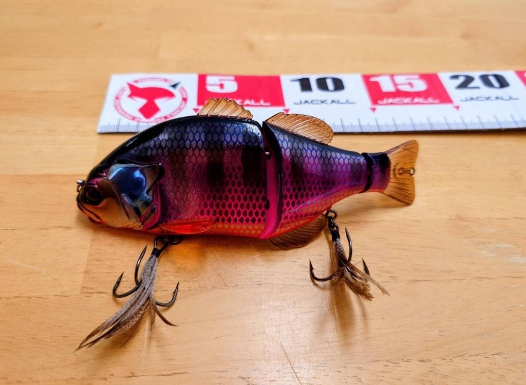JACKALL Gantalel Scaled Hollow Spark Gill No Box big baits Scratched