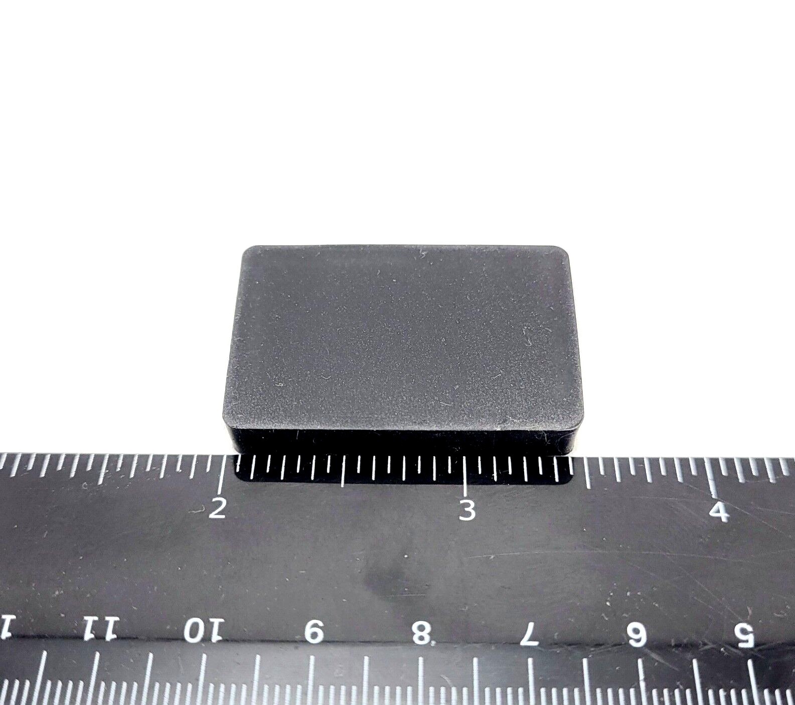 1 1/2" x 1" Rectangle Stick on Rubber Feet Bumpers 3/16" Thick 3M Backed Pads