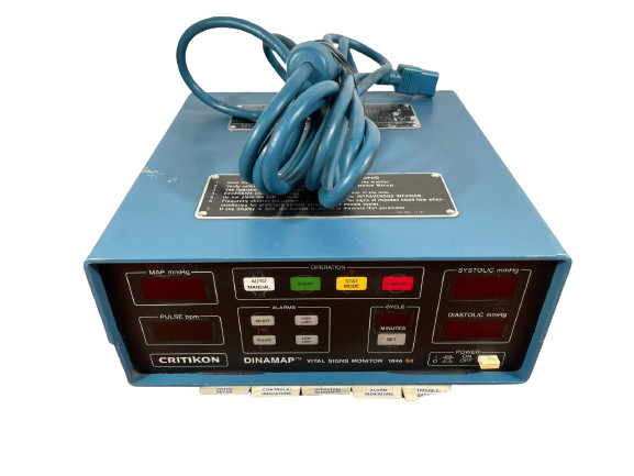 CRITIKON DINAMAP VITAL SIGNS MONITOR Non-Invasive Blood Pressure Monitor 1846 SX