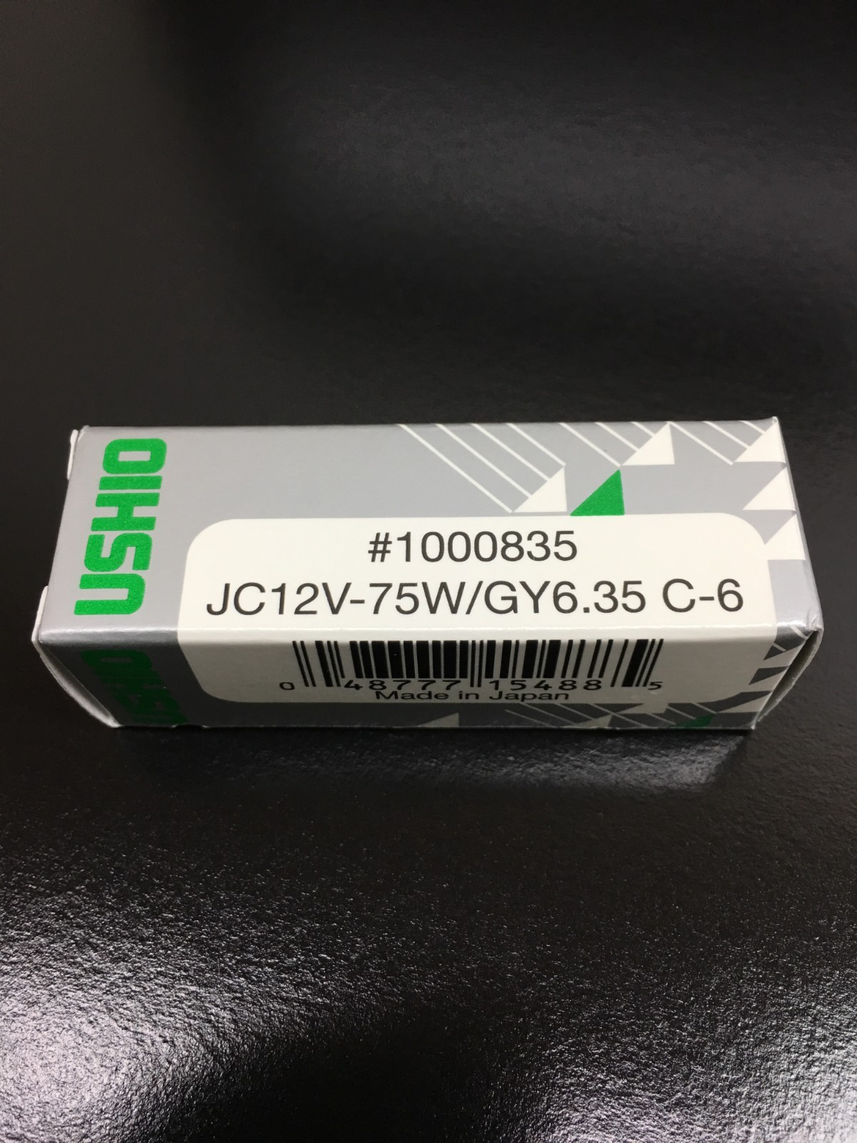 Ushio JC 12V-75W GY6.35 C-6 Microscope Bulb #1000835 Lot 5 PCS