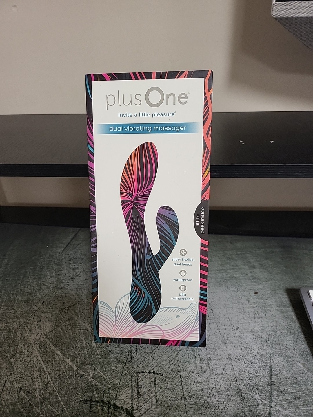 PlusOne Personal Massager Muscle Relaxation 10 Vibration Settings Waterproof-c4