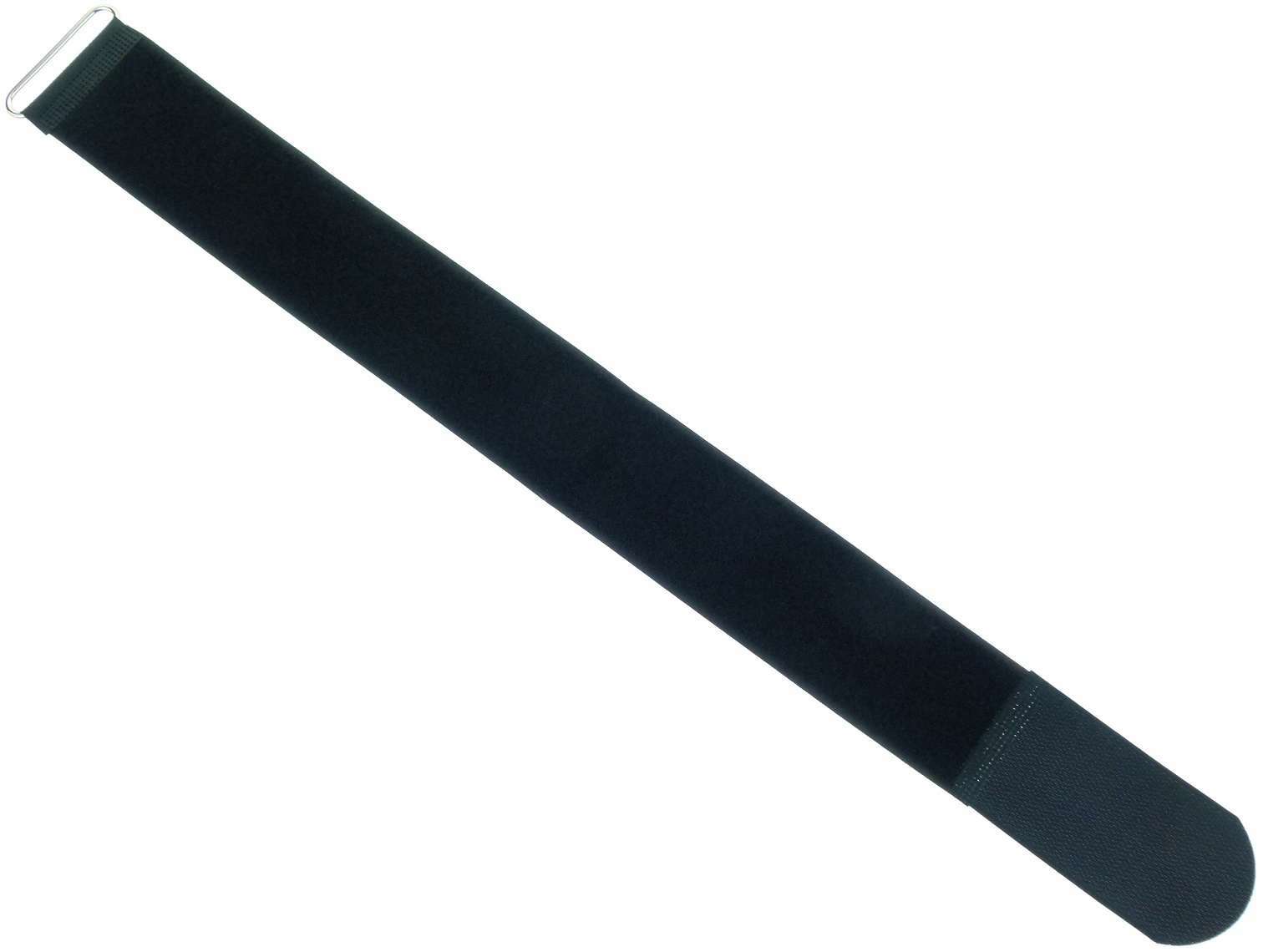 10 x Klettband 50 cm x 50 mm schwarz Klettkabelbinder Kabelbinder Kabelklettband