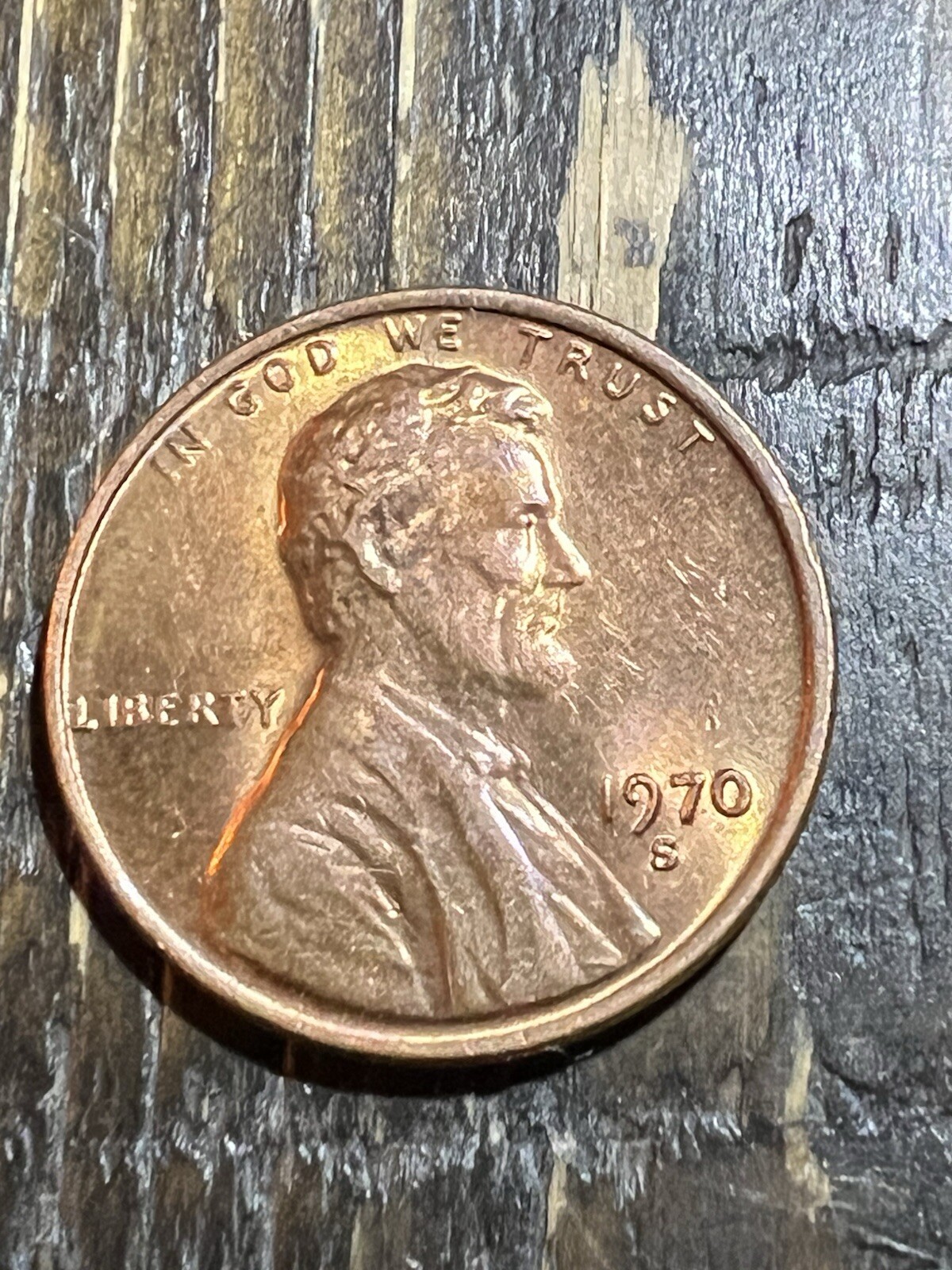 1970 S Lincoln Penny Small Date