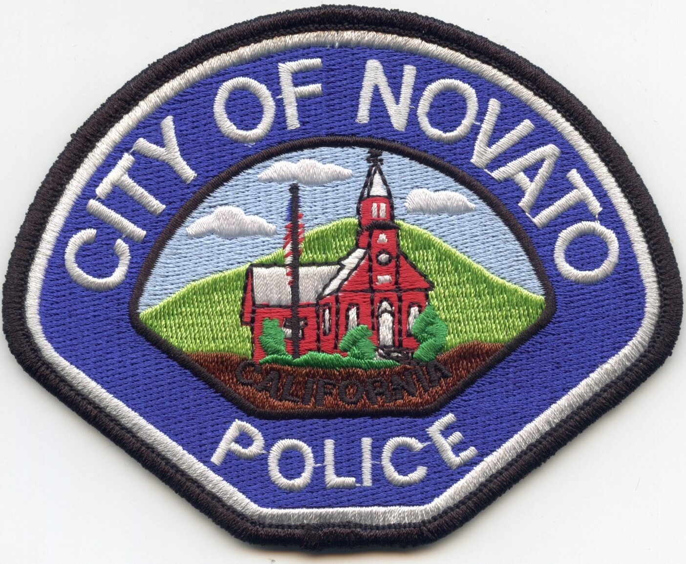 NOVATO CALIFORNIA POLICE PATCH