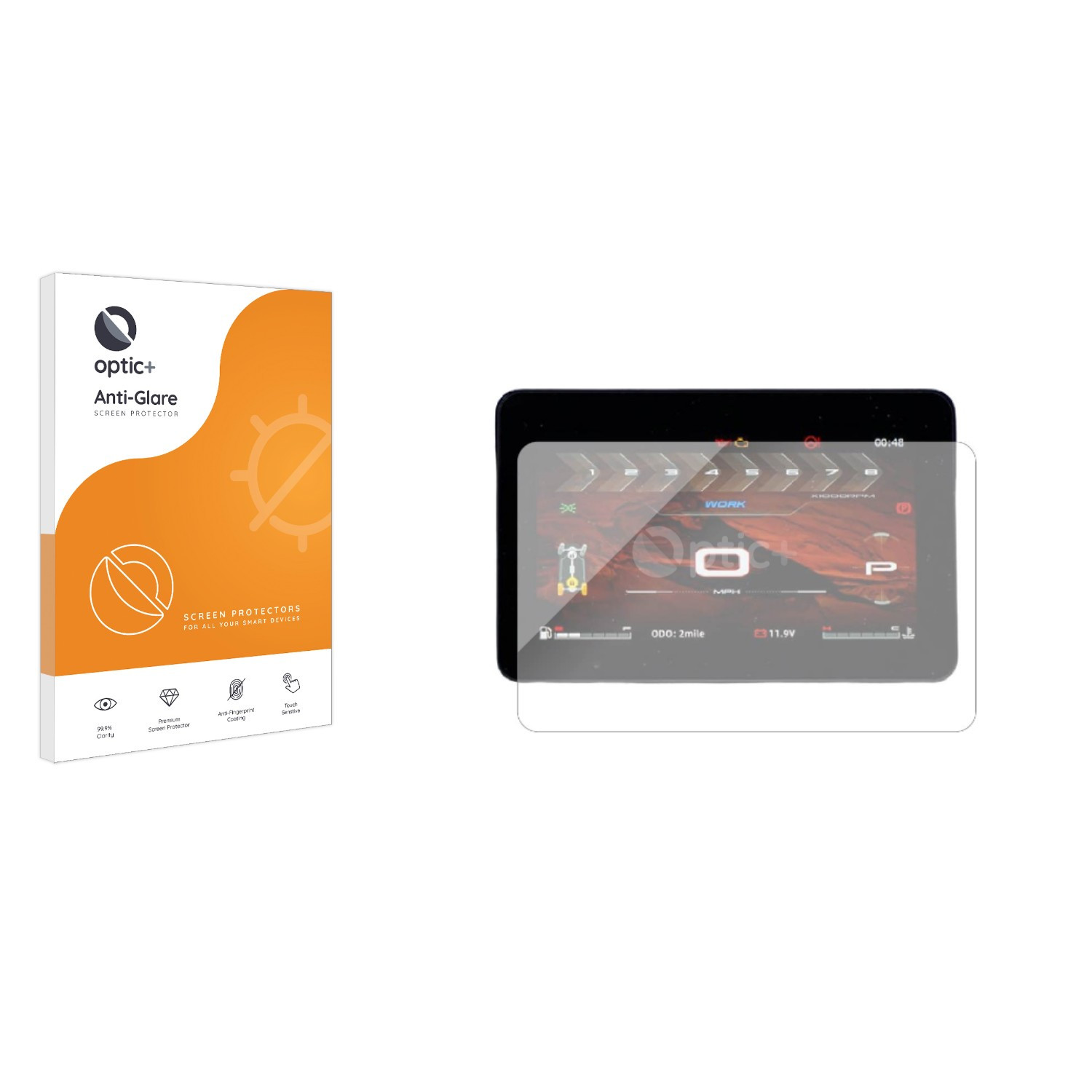 Optic+ Anti-Glare Screen Protector for CFMOTO U10 Pro