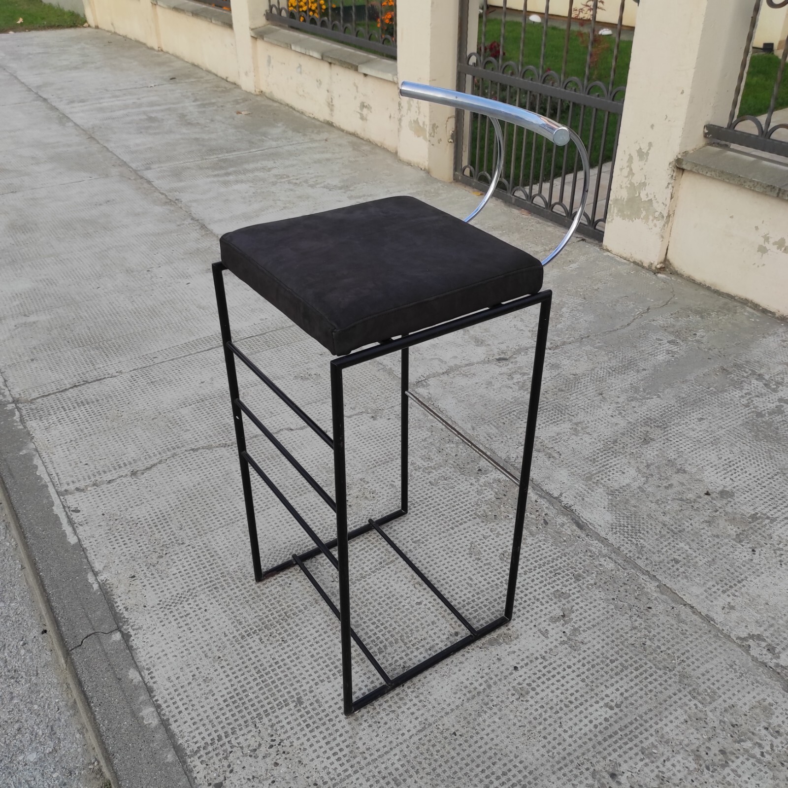 Vintage bar stool, Bauhaus stool, Mid century bar stool, MCM stool, Vintage