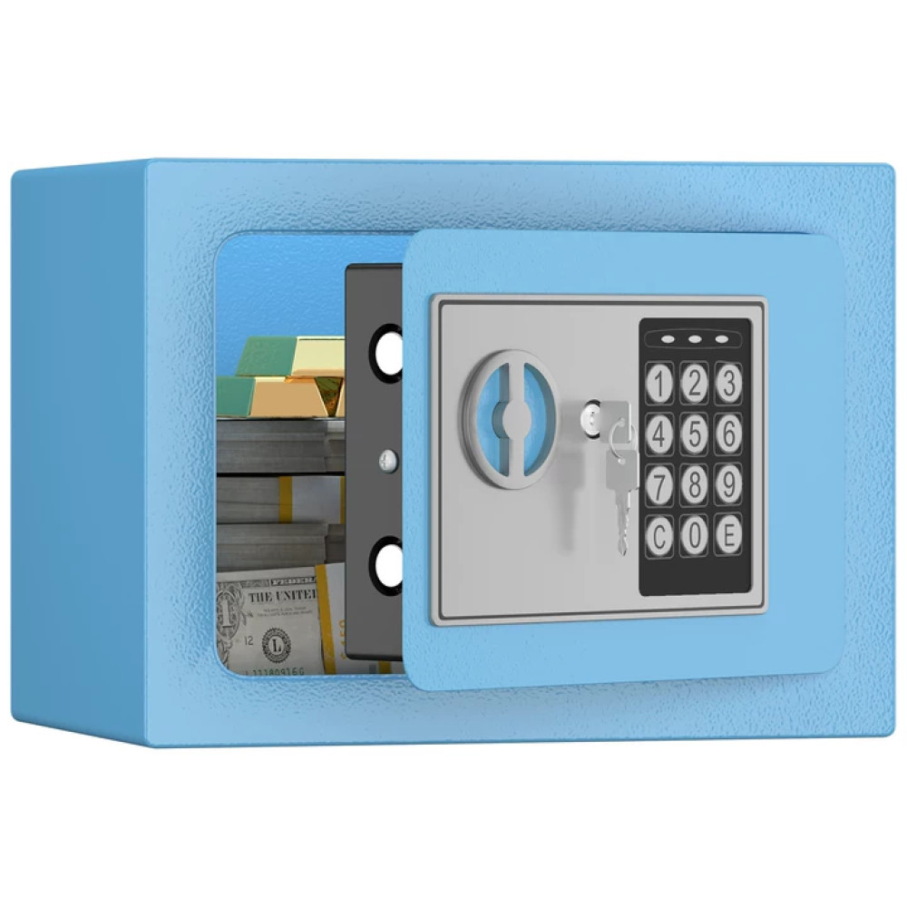 0.23CF Key+Password Safe, Mini Storage for Money & Docs