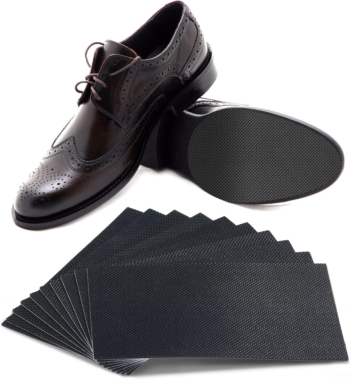 Geyoga 10 Pack Shoe Sole Protector Anti-Slip Shoe Grips on Bottom of Sneakers