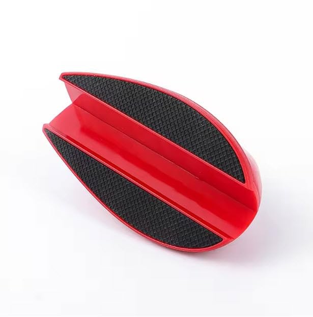 Portable 2Stage Manual Kitchen Knife Sharpener Fine Coarse Grind Red