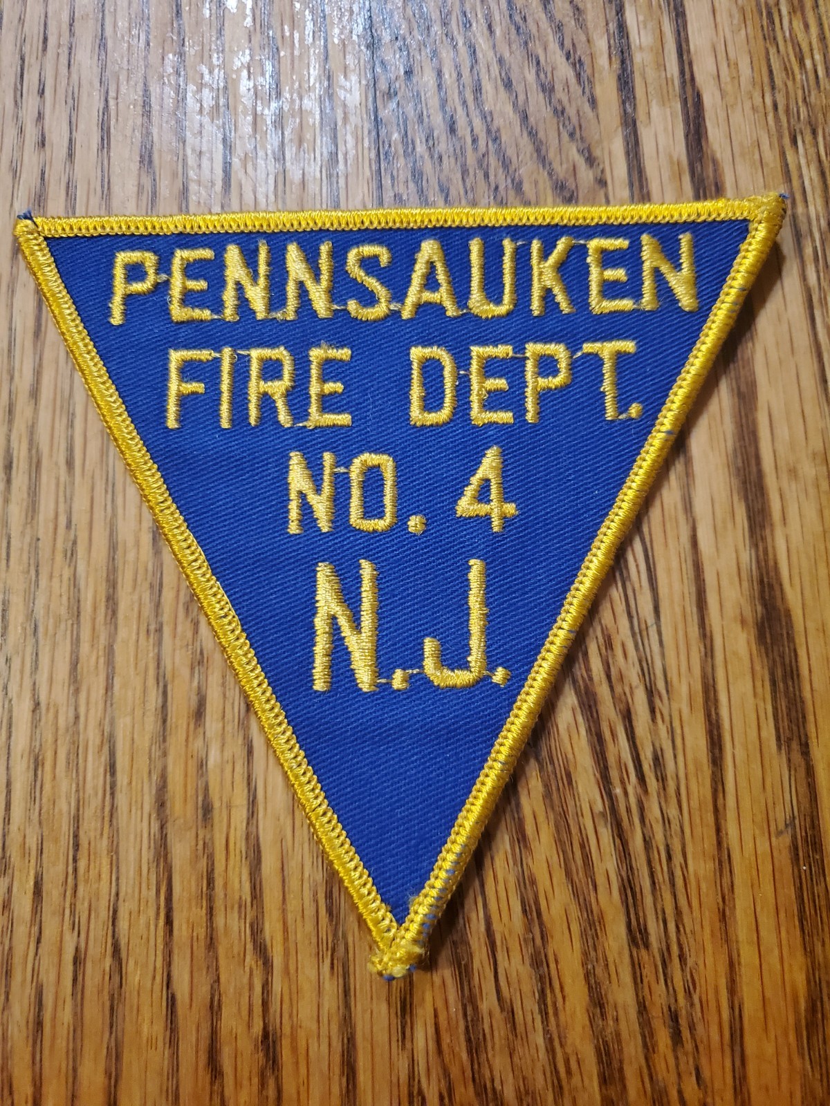 Vintage Pennsauken Fire Department No. 4 New Jersey shoulder patch