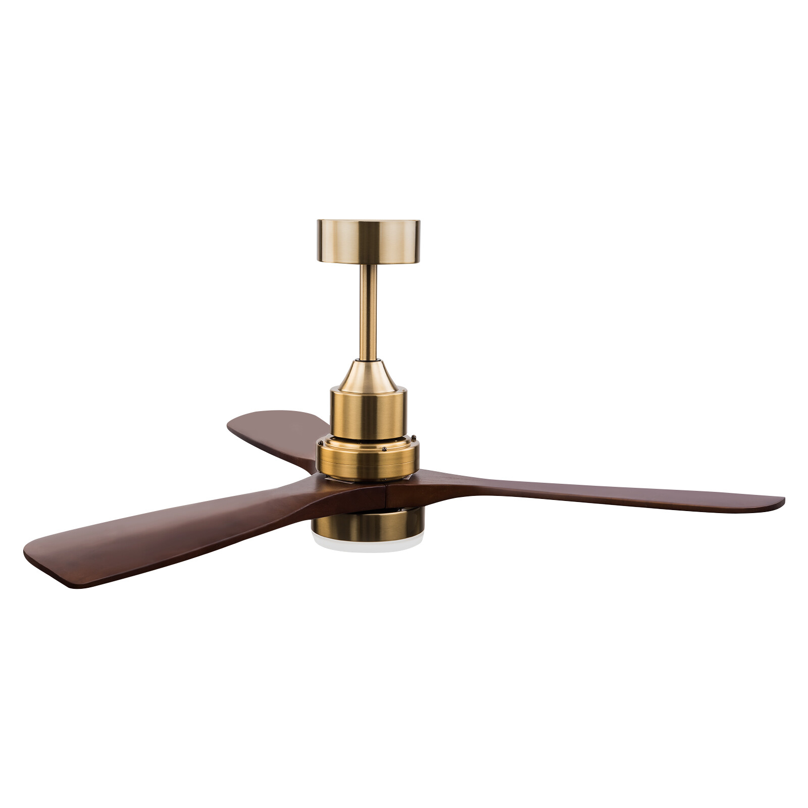 48 Inch 3 Colors LED Ceiling Fan Light w/ Remote Control Fan Light Timer 40W