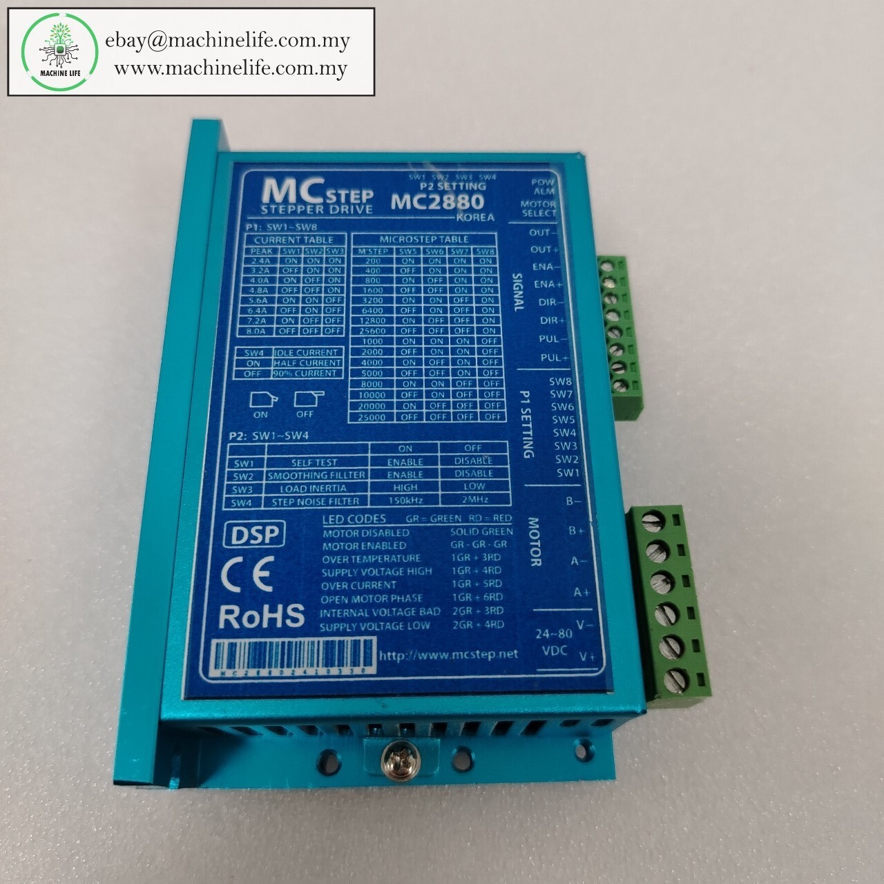 MCstep MC2880 Stepper Drive