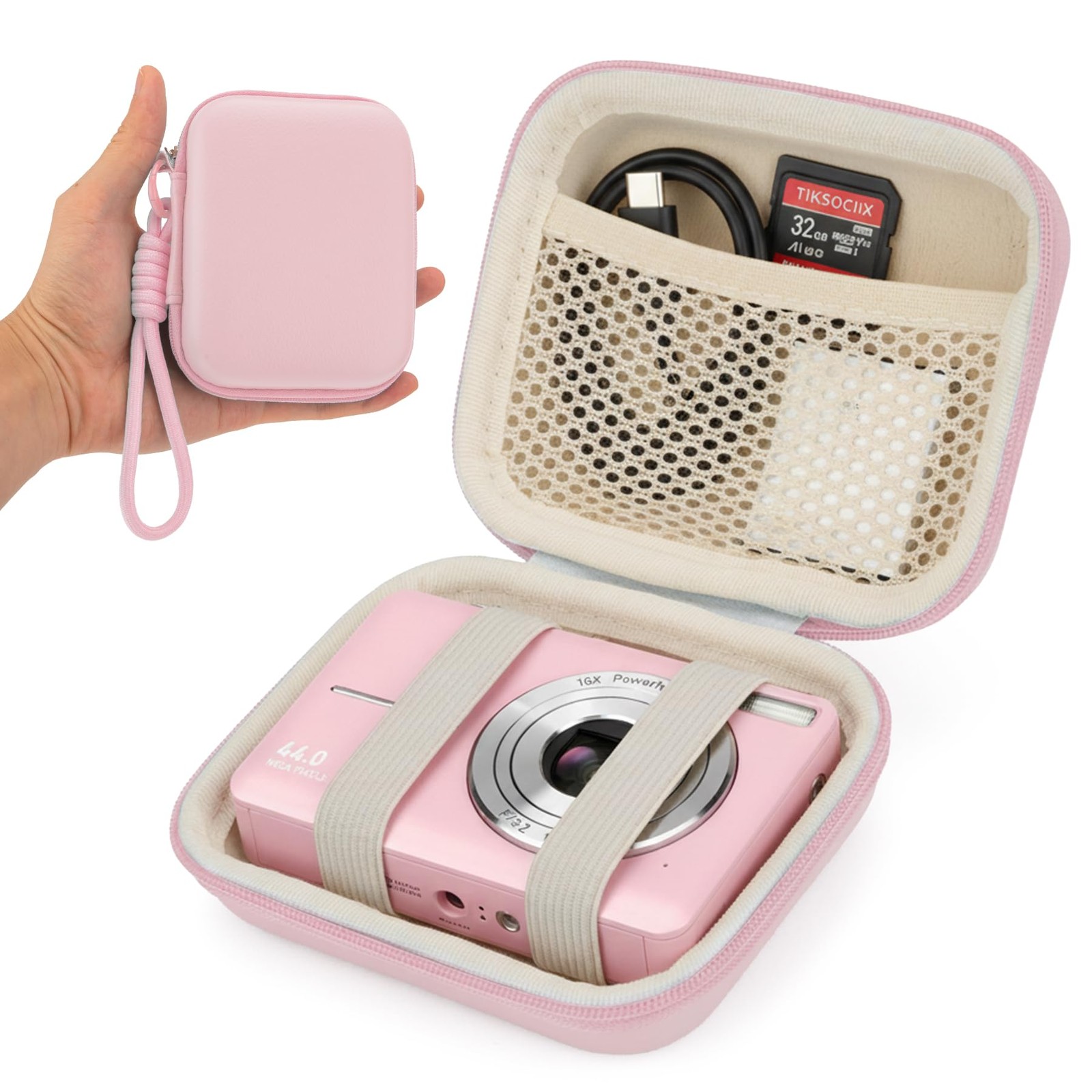 Digital Camera Case, Protective Hard EVA Shell Camera Bag for KODAK PIXPRO FZ...