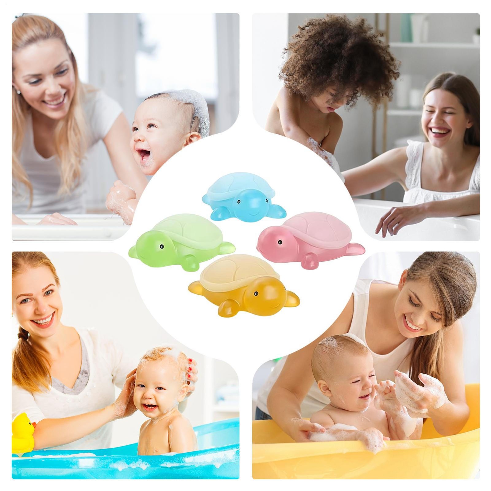 Moisturizing Kids Bath Soap Turtle Shape 4X Creative Cute Soap Cleansing