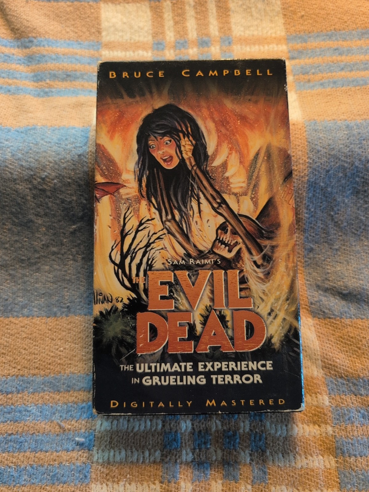 VHS The Evil Dead Anchor Bay 1998  Release Sam Raimi Bruce Campbell  Horror
