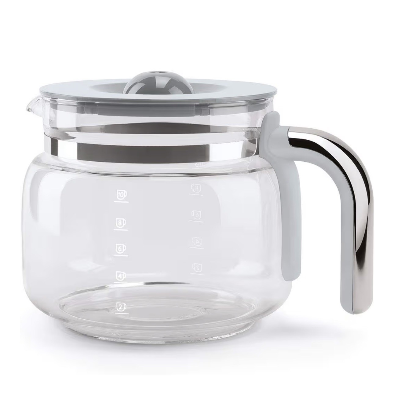 Smeg Drip Filter Coffee Machine, Red, 10 cup Red