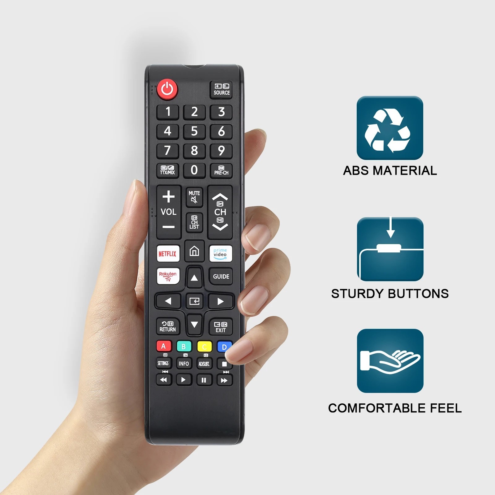 New Universal Remote Control for All Samsung Smart TV 4K Ultra HD LED HDTV BN59