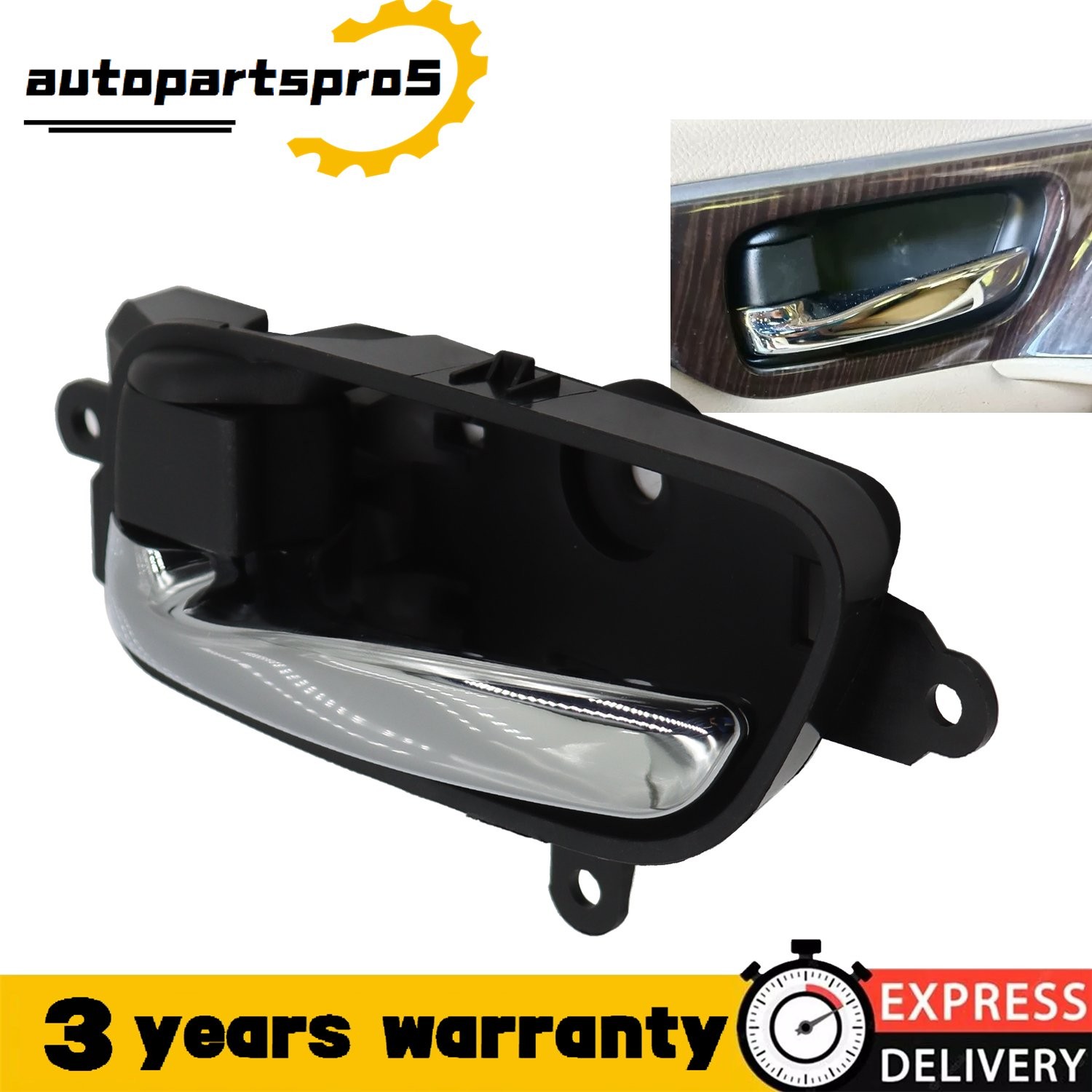 Left Driver Side Interior Door Handle For 2013-18 Nissan Altima Pathfinder New