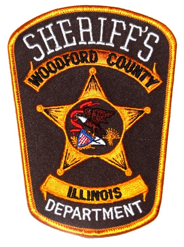 WOODFORD COUNTY – SHERIFFS DEPARTMENT - ILLINOIS IL Police Patch STATE SEAL OJ3
