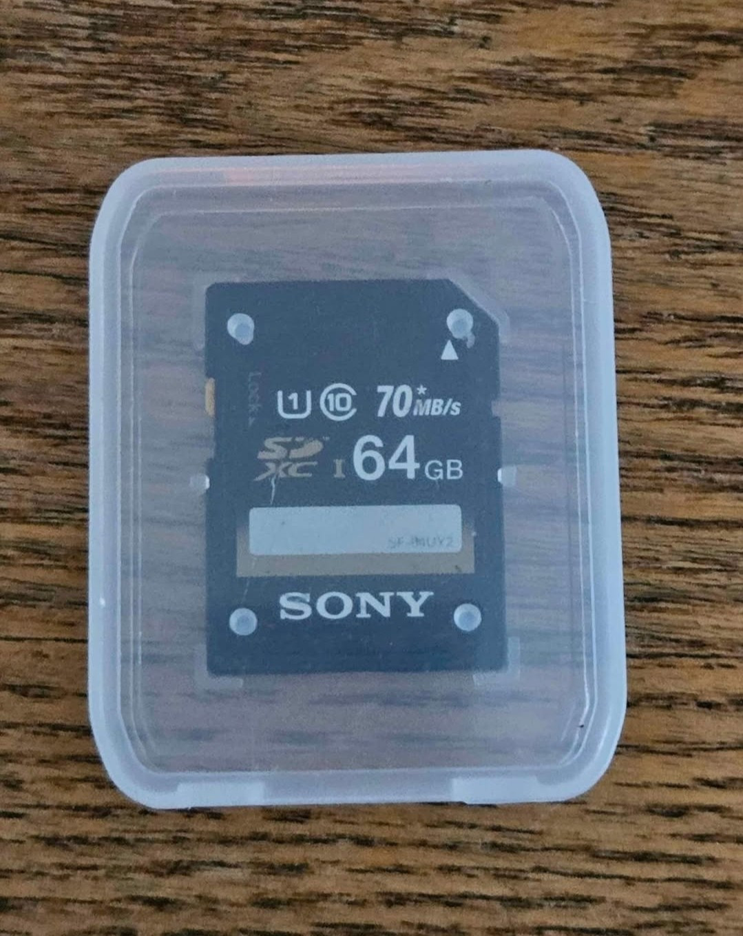 Sony 64GB, Class 1 SDXC UHS-I Memory Card - SF64UY2/TQ