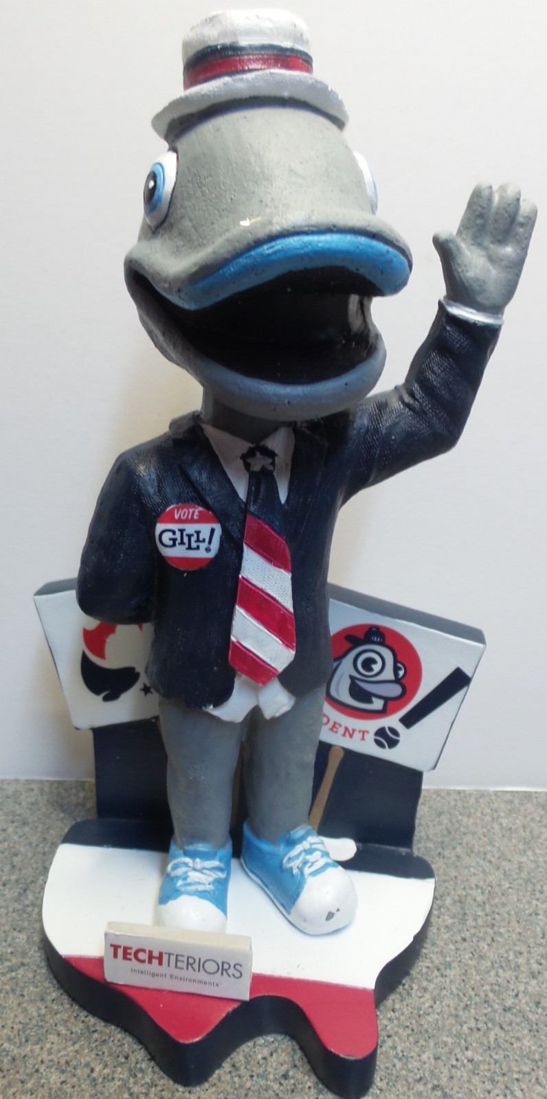 Lakeshore Chinooks 2016 Gill for President Bobblehead, SGA Repaired