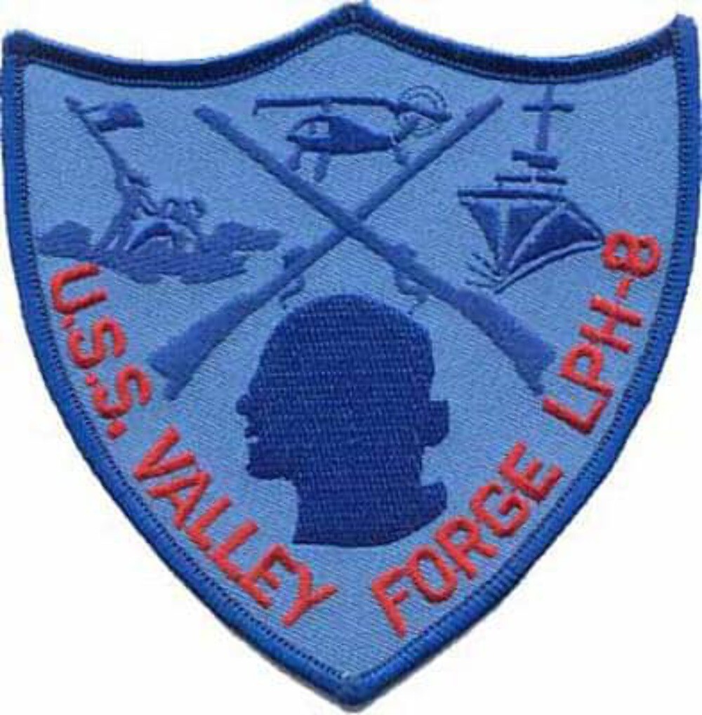 USS Valley Forge LPH-8 – Plastic Backing