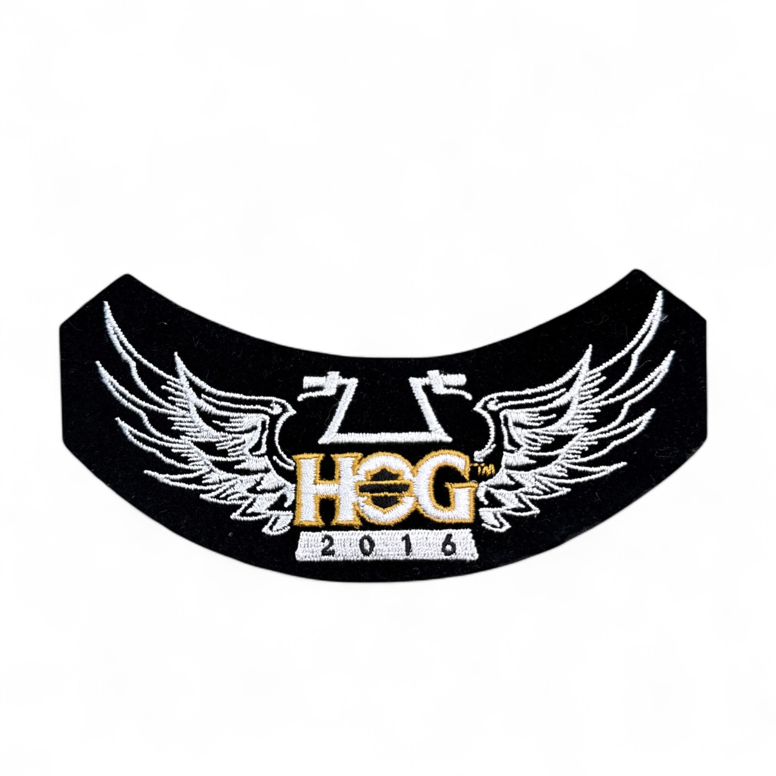 Harley Davidson Rocker Patch Harley Owners Group HOG 2016 Angel Wings