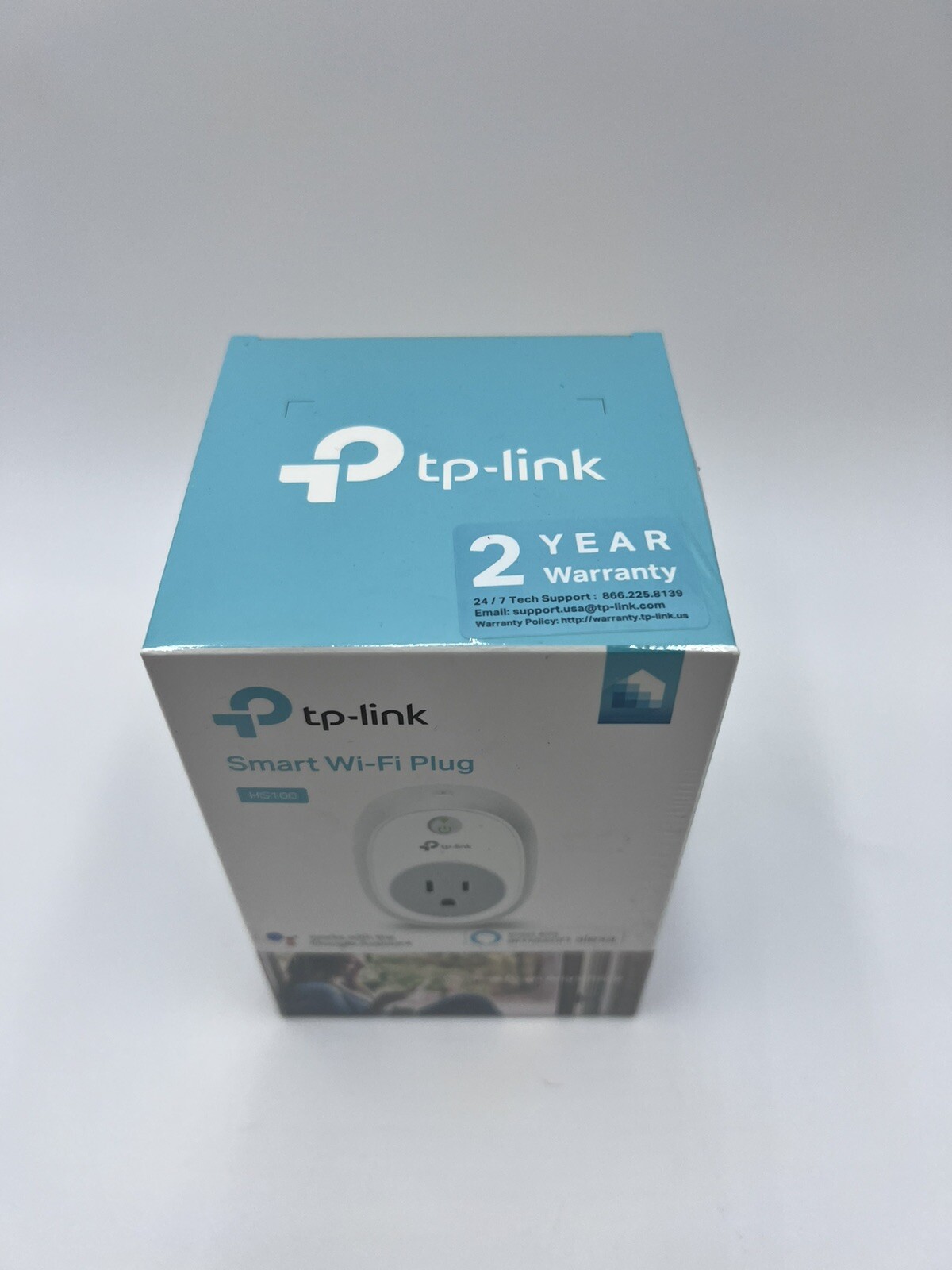 TP-LINK Kasa HS100 Smart Plug, Wi-Fi Enabled, Control Your Electronics. K5