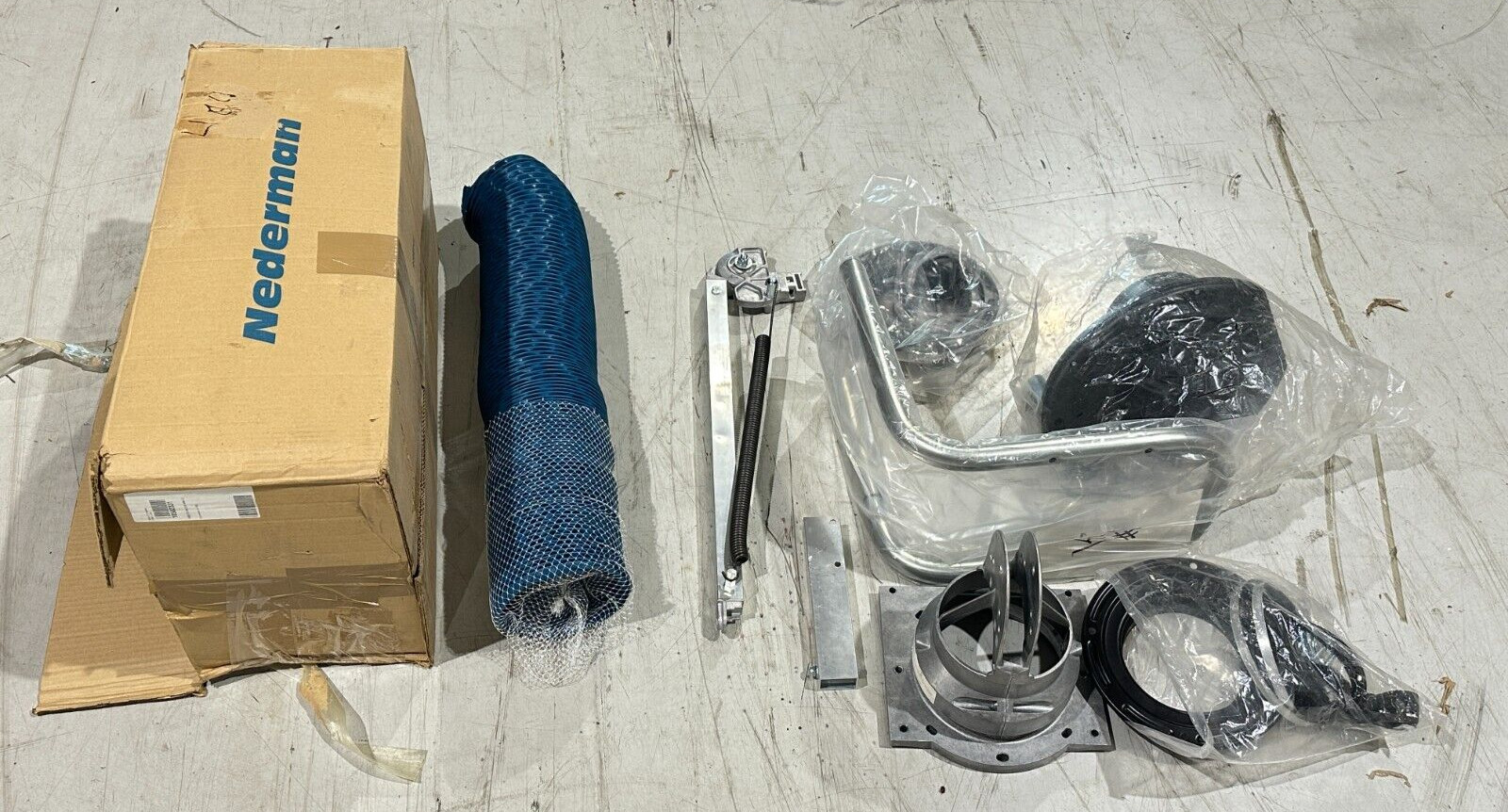Nederman 10502331 Telescopic Fume Extraction Arm With Original Hood