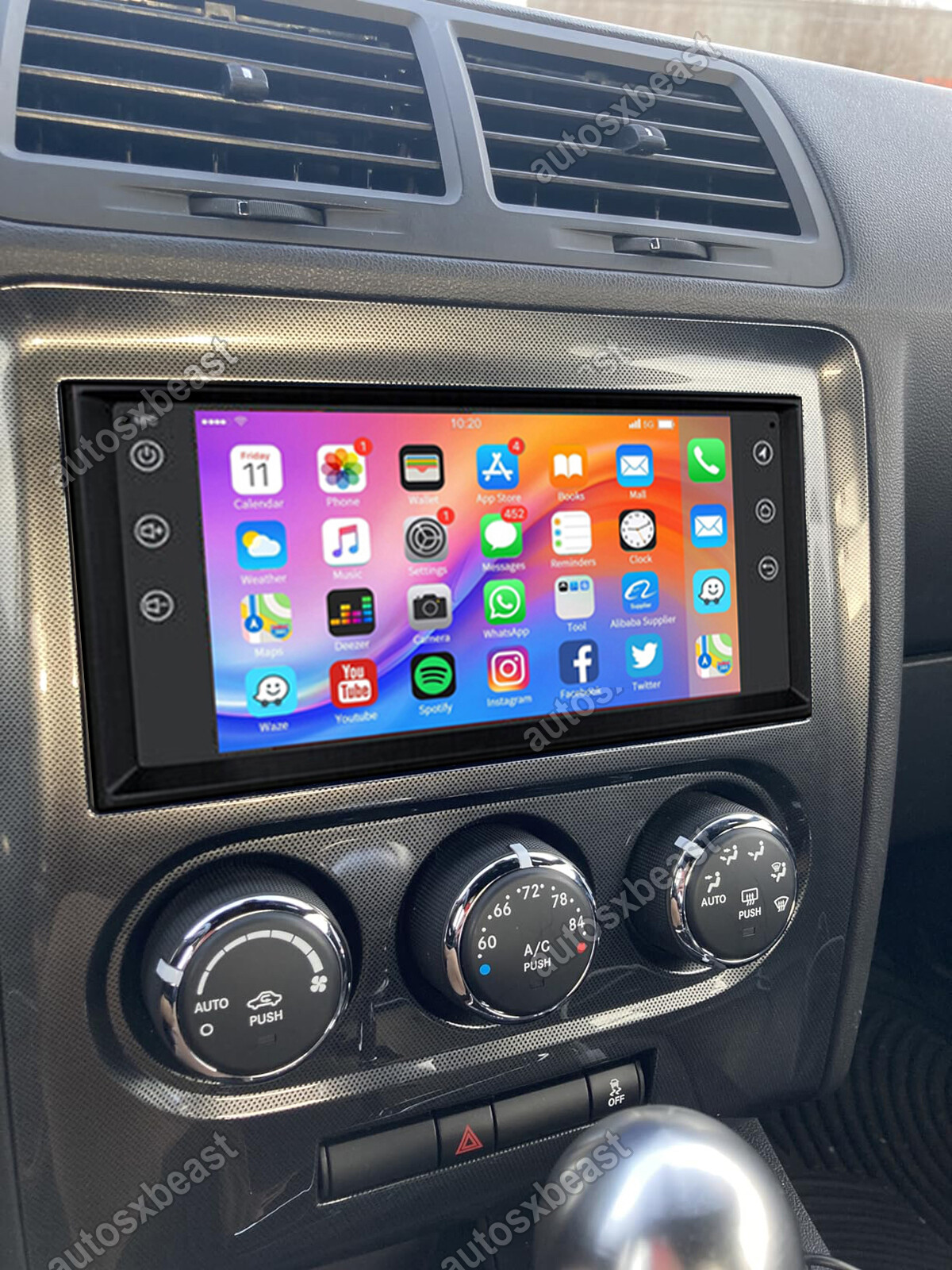 CarPlay For 2008-2014 Dodge Challenger Android 15.0 Car Stereo GPS Radio 2+32GB